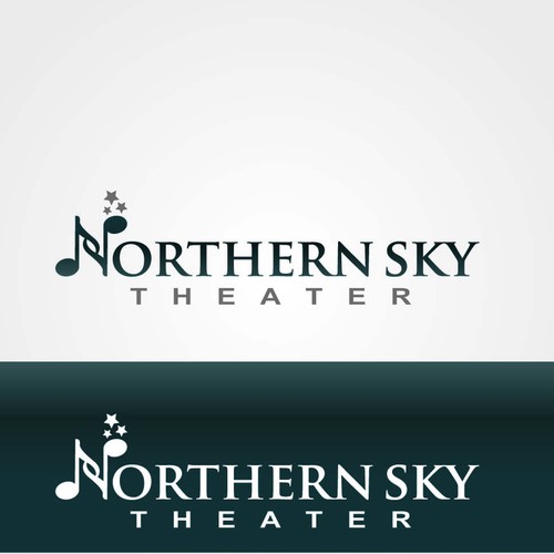 Create a memorable logo for our award-winning outdoor musical theater company – Northern Sky Theater