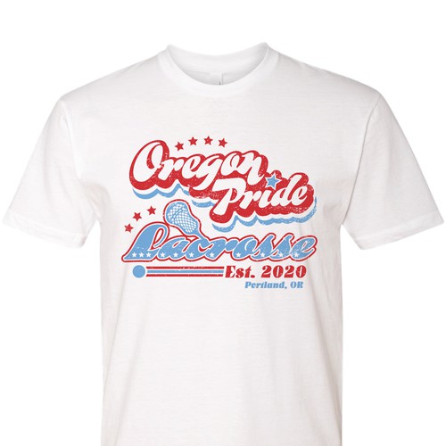 T-Shirt Design for Oregon Pride Lacrosse