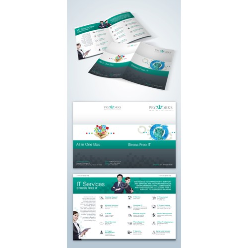 Brochure for IT related company to display our services