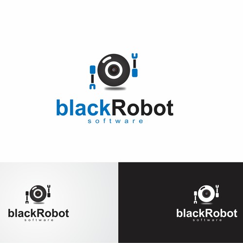 Create the next logo for Black Robot Software