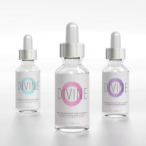 Feminine Packaging for Skin Rejuvenation