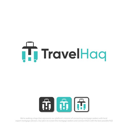 Logo for a travel assist app
