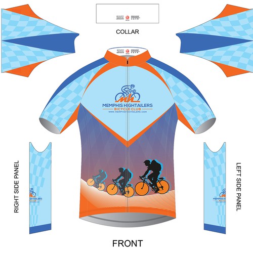 Design a Powerful Hip Jersey for Bicycle Club 01