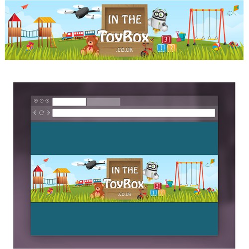 Toys Website Header