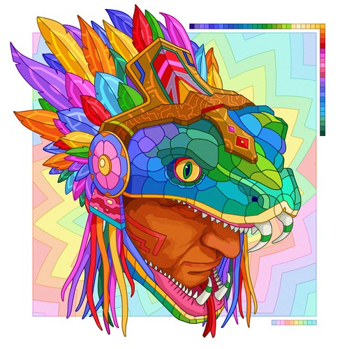 Quetzalcoatl Mask