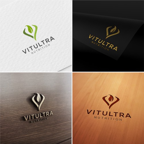 Logo concept for 'Vitultra Nutrition'