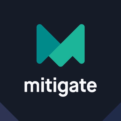 A logo for software development company Mitigate