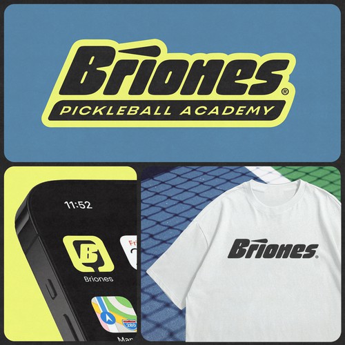 Briones Pickleball Academy - Logo Design