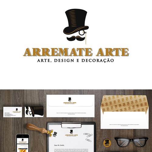 Logo for brazilian online auction
