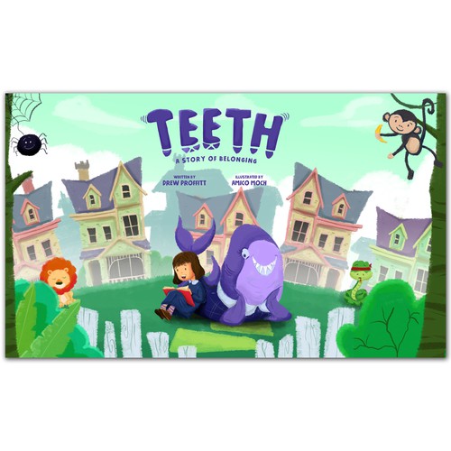 Illustration for Children Book "TEETH" 