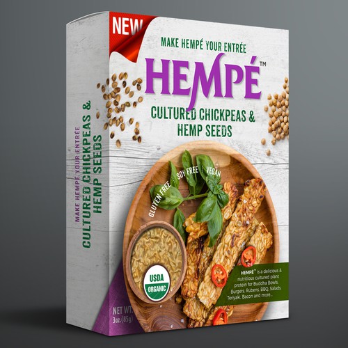 Cultured Chickpeas & Hemp Seeds