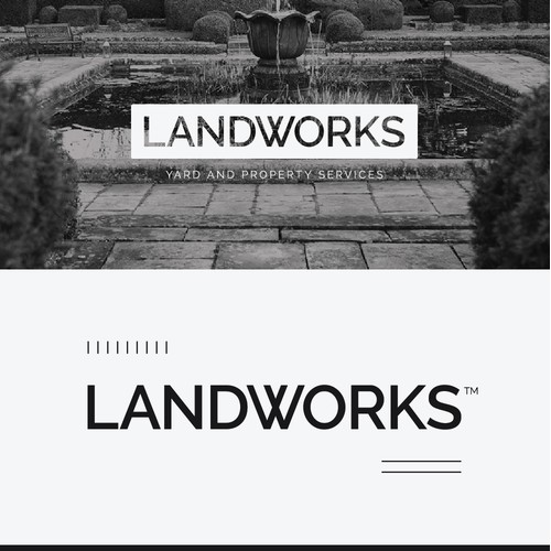 Impactful Logotype for Landscape Start-Up