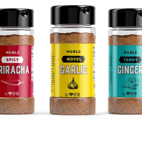 Spices Label design