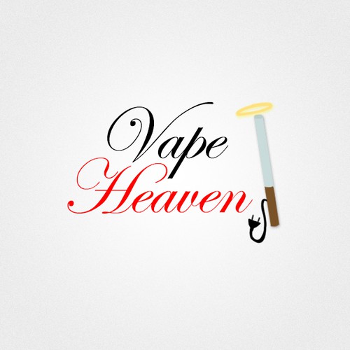 Create a logo for my vaporizer pen company called Vape Heaven