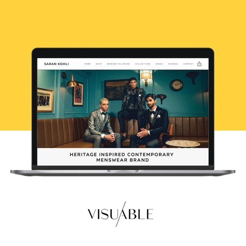 Squarespace Website for Fashion Designer