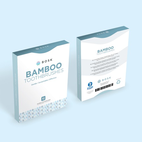 Bamboo Toothbrush Package Design Concept