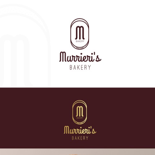 Minimal Gold Logo for bakery