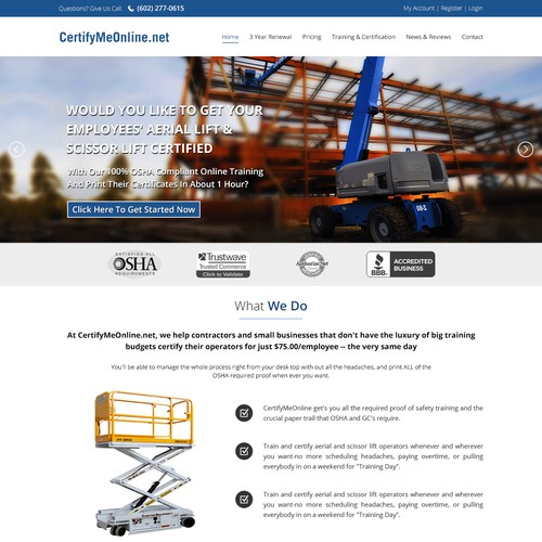 Looking For Long-Term Design Partner - Start with This Aerial Lift Site