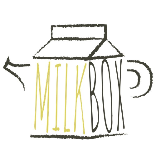 Logo Concept Design for Milk Box Tea Company