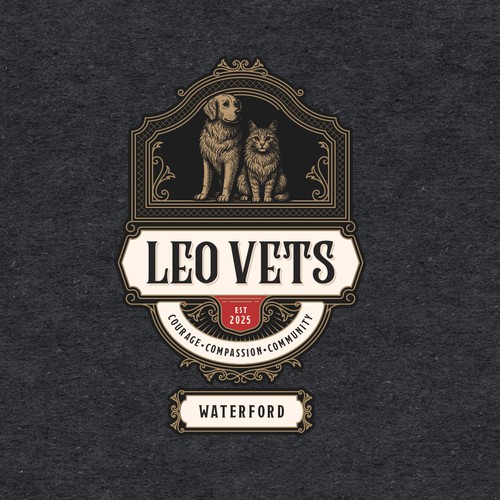 Leo Vets — Brand Identity Design