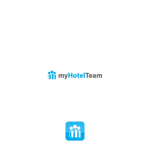 Create a cool logo for hotel scheduling website and app