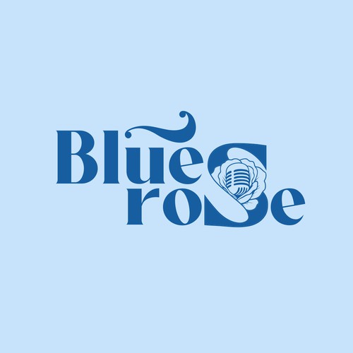 Blue Rose Logo Design