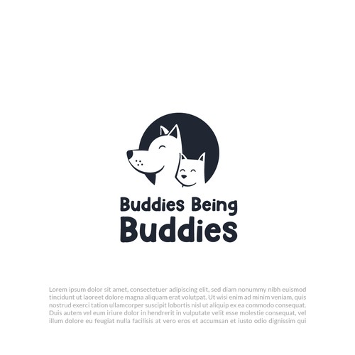 Cute pet logo