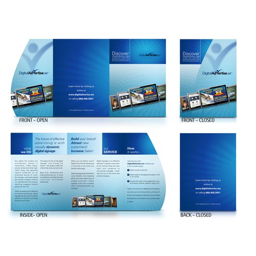 Brochure Design for Digitaladvertise.me