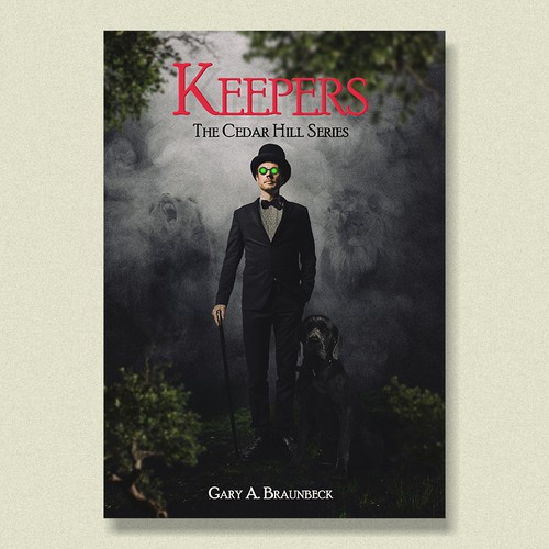 Book cover design for Keepers by  Gary A. Braunbeck.