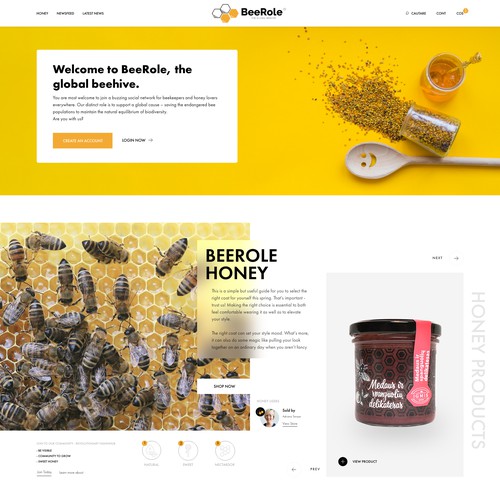 Honey Online Marketplace - eCommerce Platform