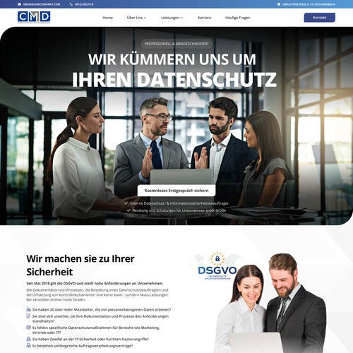 Web Design CMD Datenschutz & Compliance