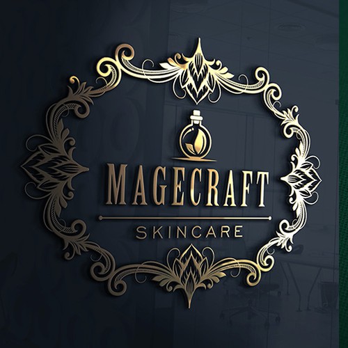 Decorative logo concept for Magecraft Skincare