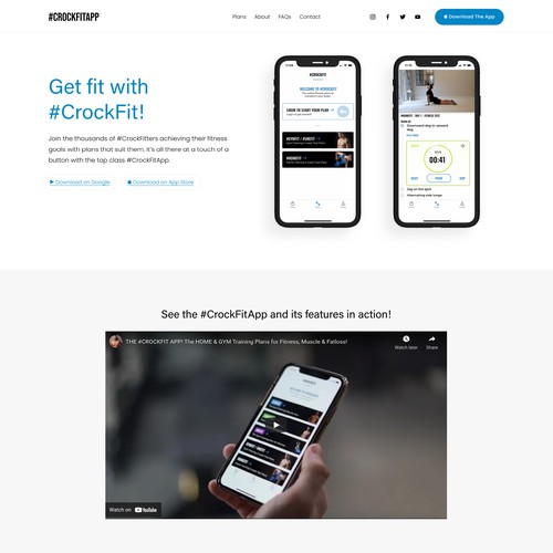 #CrockFitApp