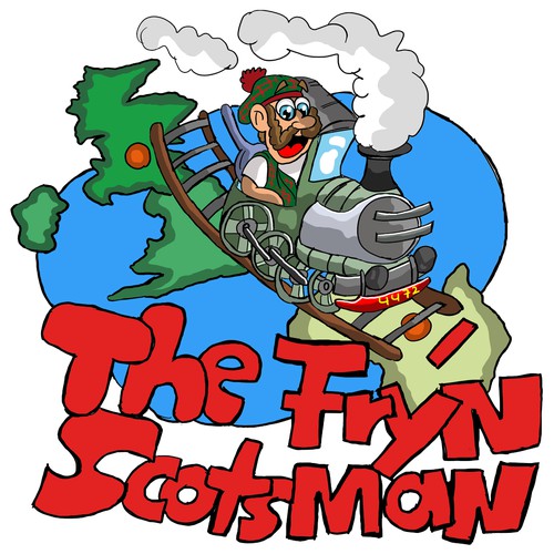 The Fry´n Scotsman graphic logo 