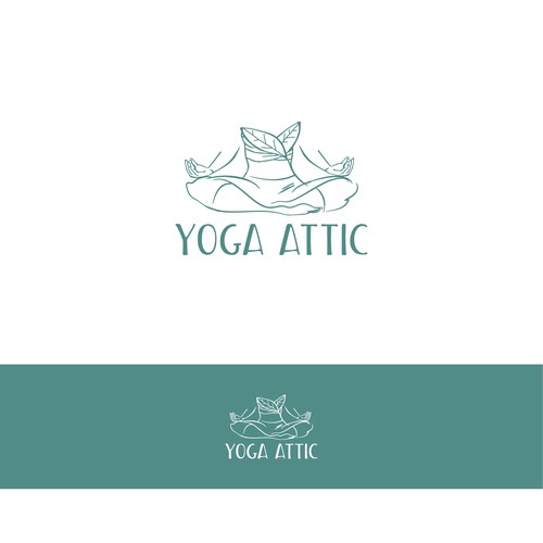 Artistic logo for Yoga