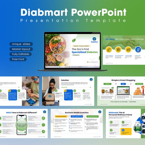 Diabmart Powerpoint Presentation Template