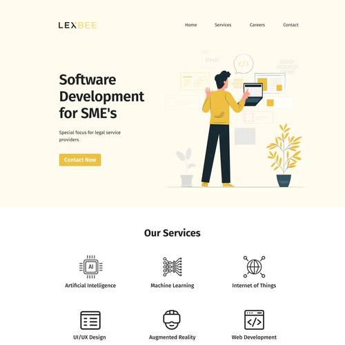 Landing Page Concept