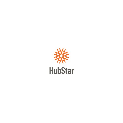 Concept for Hubstar, an enterprise tech company