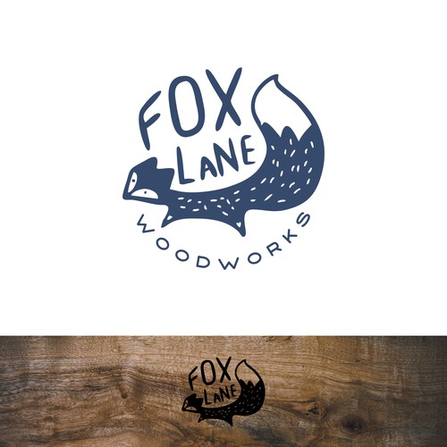 Quirky Handcrafted logo