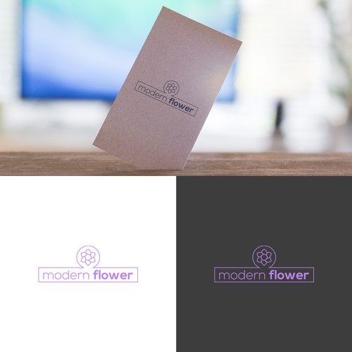 modern flower