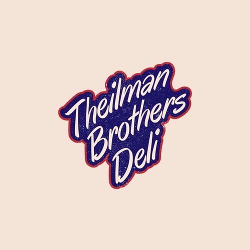 Retro logo for small deli