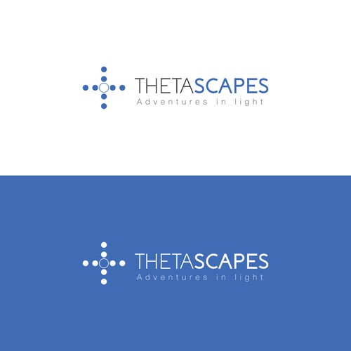 Logo design for lucia light experience, THETASCAPES
