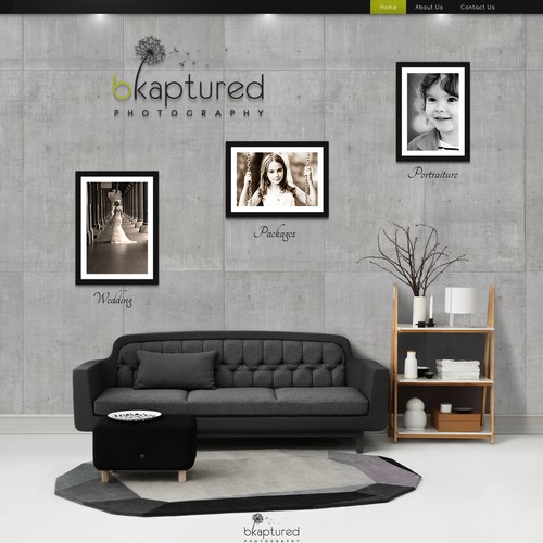 New website design wanted for bkaptured photography