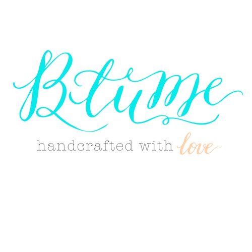 Romantic calligraphy logo