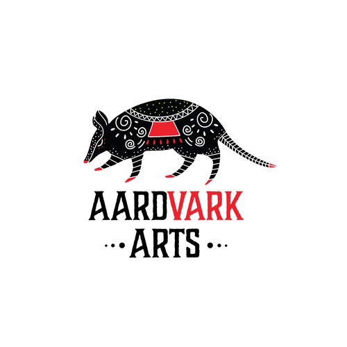 logo for aardvark arts