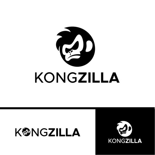 logo design concept for KONGZILLA
