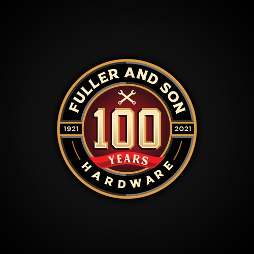 100th Year Anniversary Logo