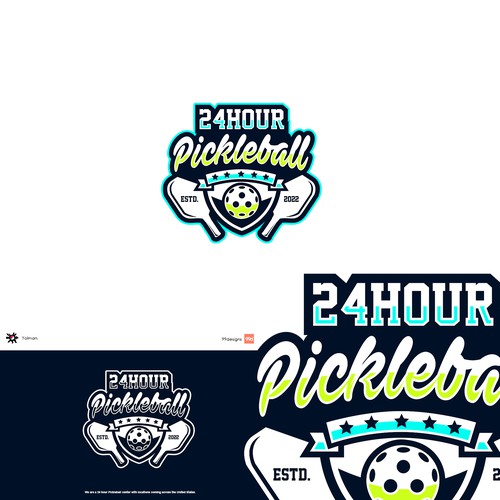 Sport Type Logo for Hobby 24 hour Pickleball