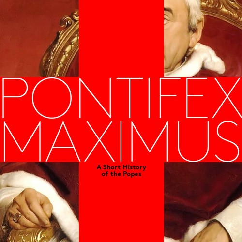 Book cover for a history of the popes