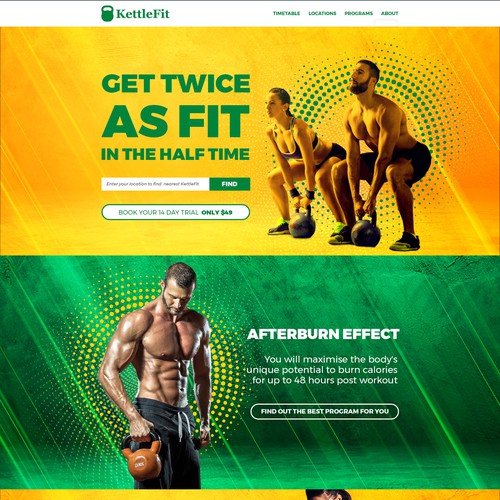 KettleFit Theme Design